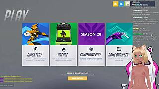 LewdNeko Gets Spanked While Playing Overwatch!