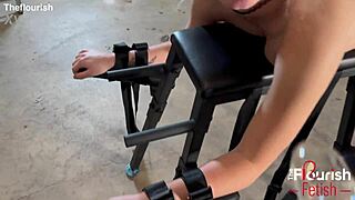 Ever Seen Evie Christian Bound on the Obedience Bench?