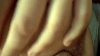 Petite teen stepsister with small tits gets drilled by huge cock.