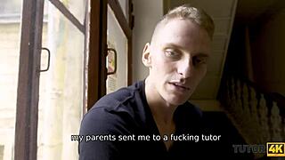 Boy, do you crave bondage with your sexy tutor?