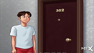 summertimesaga episode, do you like her teen pussy in this hentai scene?