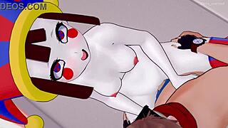 Pomni removes her towel for uncensored fucking.