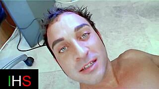 The girl next door is penetrated in both the ass and pussy simultaneously during a threesome