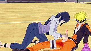 Koikatsu Naruto Hinata Hentai Sex Blowjob Handjob Cumshot