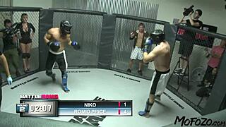 Mofozo Model With Gigantic Tits Gets Blowjob, Lick, And Rough Assfucking