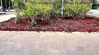 Tourist Hooks Up with Clara Lady Snow Brasil!