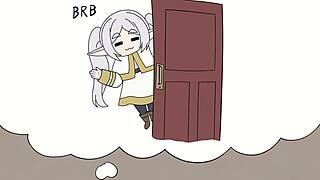 Fern animation brings big tits and creampie in hentai shoe scene