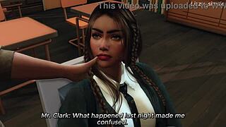 Big Tits Student Banged by Teacher with Creampie in Sims 4 Scene