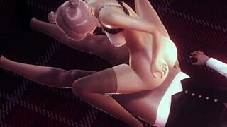 skinny blondie anya riding a huge cock in pov style