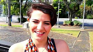 Tourist Hooks Up with Clara Lady Snow Brasil!
