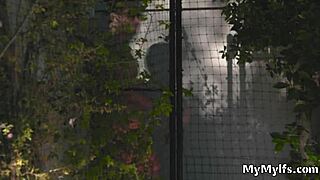 Pool Guy Fucks Slutty Milfs in Wild Threeway Action