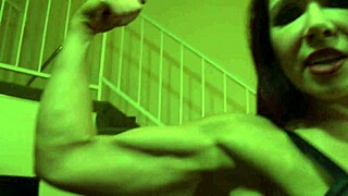 Muscular Secretary With Big Tits Dominates Her Boss In Office Roleplay