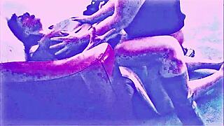 Wife sucks cock and slaps cuckold