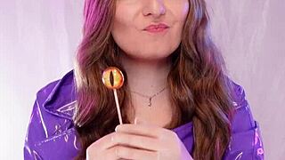 Arya Grander in surgical latex gloves for some ASMR pleasure