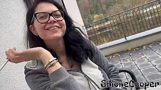 Hey, my nipples got so hard in freezing morning!