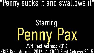 hey penny pax, how do you suck and swallow like such a dirty nympho?