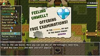 Lost lagoon harem hentai game ep 4: sexy nurse examines male naked for the first time