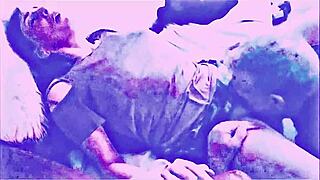 Wife sucks cock and slaps cuckold