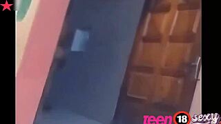 my stepmom isn’t in the room, so i crave my stepdad’s cock in the bathroom for intense sex