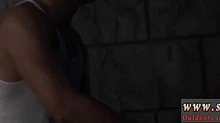 euro amateur gets rough anal and asshole bondage, first time outdoors, damn! 😱