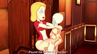 Beth Smith Has Hard Sex In Rick And Morty Fantasy