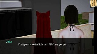 Family members engage in 3D sex