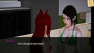 Family members engage in 3D sex