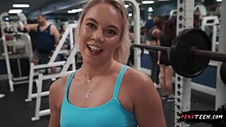 Caught in the gym locker room with a pervteen