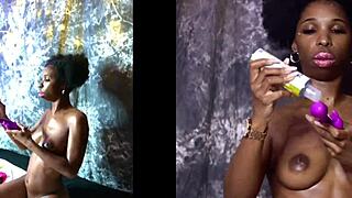 Oh wow, Goddess Luxxx28 spreads her pussy and plays with sexy toys, squirting all over!