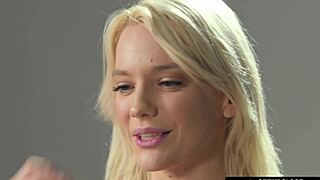 Blonde Kenna James Masturbates with Perky Tits