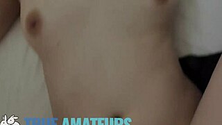 Dark Haired Pale Babe Deepthroats Thick Cock on a Steamy Holiday Trip