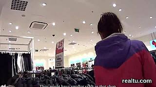 I tempted this fantastic czech nympho in the shopping centre, banging her in pov