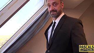 Submissive Blonde Amateur Masters Fetish Handjob and Fingering Action