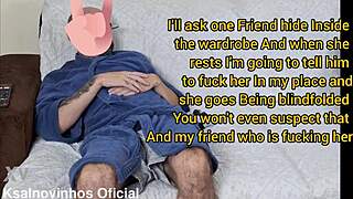 Cuckold Wife Blindfolded With Husband's Friend