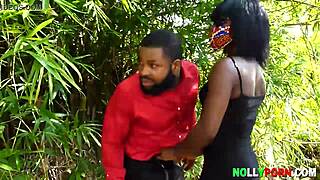 Honourable Krissyjoh Met And Fucked Lucy In The Bush While Inspecting His Site - Nollyporn