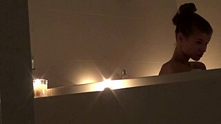 My petite 18+ girlfriend s bathtime voyeur in hidden cam