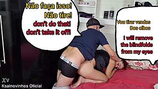 Cuckold Wife Blindfolded With Husband's Friend