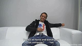 czech gay casting with robert sucking and fucking in pov 😏