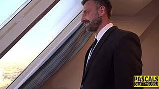 Submissive Blonde Amateur Masters Fetish Handjob and Fingering Action