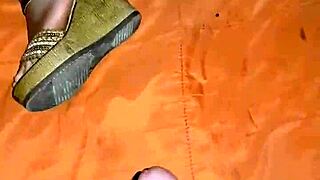 fiesta at my place, work buddy pretends not to feel me but just wanted action, oops secratary chapina