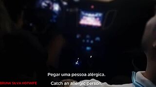 Yo, check Brasileira Bruna Silva, hotwife diving into muff with a fan! 🔥