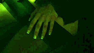 Does this blindfolded vixen in lingerie get rimmed and deepthroated in missionary?