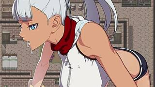 I swear, this npc in anime hentai game is wild! I’m bangin’ her bent over in doggystyle roleplay.