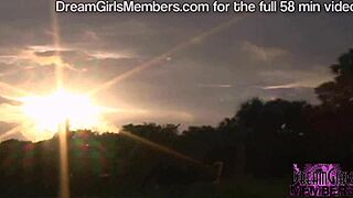 public wet-t-shirt flashing pisses off the neighbors