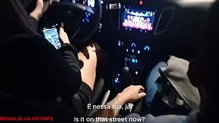 Yo, check Brasileira Bruna Silva, hotwife diving into muff with a fan! 🔥