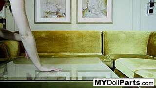 Brunette Bombshell Gabriella Strips Off Lingerie