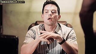 Secret under table bj after bareback orgy