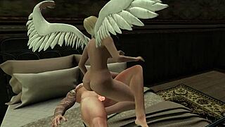 I corrupt the angel into a 3d whore