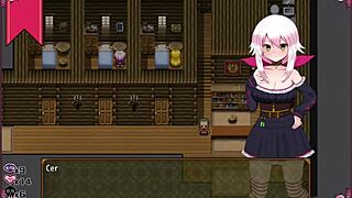 confused witch strips in the men's bathroom - ceres and the contract guild hentai part 3