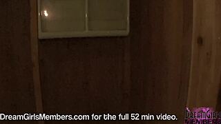 horny college girl sneaks away to get off at the beach